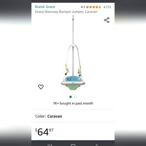 Brand new Graco Bumper Jumper